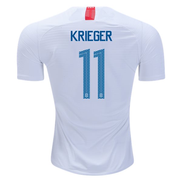 Home Ali Krieger 2018 USA Authentic Men's Stadium Jersey