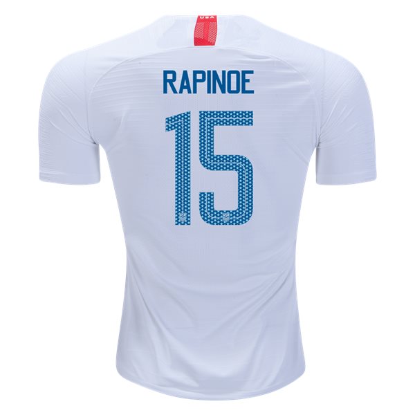 Home Megan Rapinoe 2018/2019 USA Authentic Men's Stadium Jersey