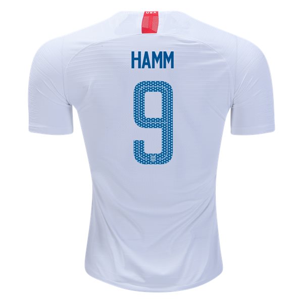 Home Mia Hamm 2018 USA Authentic Men's Stadium Jersey