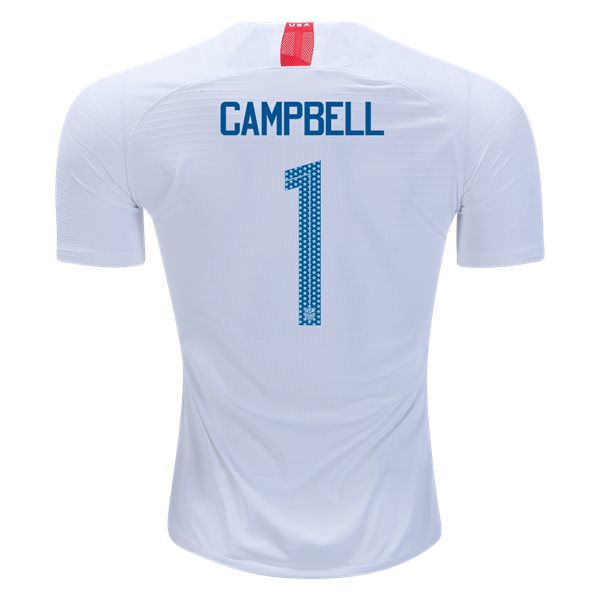 Home Jane Campbell 2018/2019 USA Authentic Men's Stadium Jersey