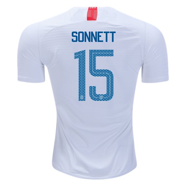Home Emily Sonnett 18/19 USA Authentic Men's Stadium Jersey