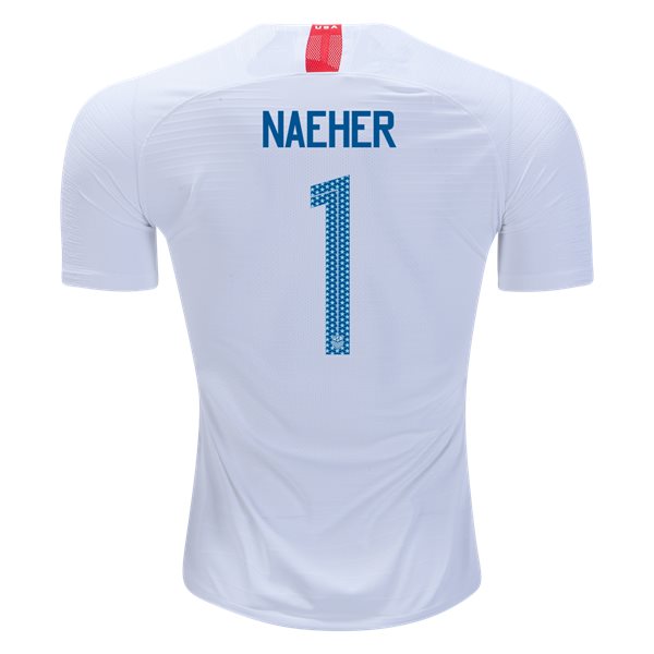 Home Alyssa Naeher 2018/19 USA Authentic Men's Stadium Jersey