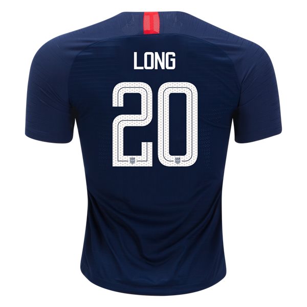 Away Allie Long 2018 USA Authentic Men's Stadium Jersey