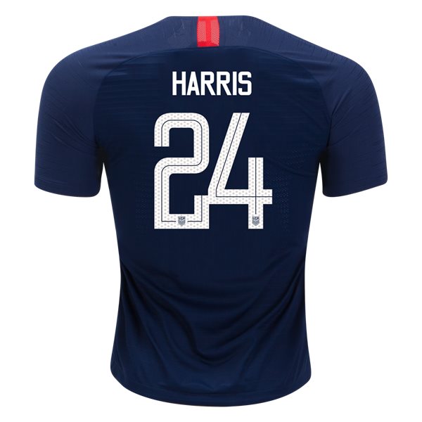 Away Ashlyn Harris 18/19 USA Authentic Men's Stadium Jersey
