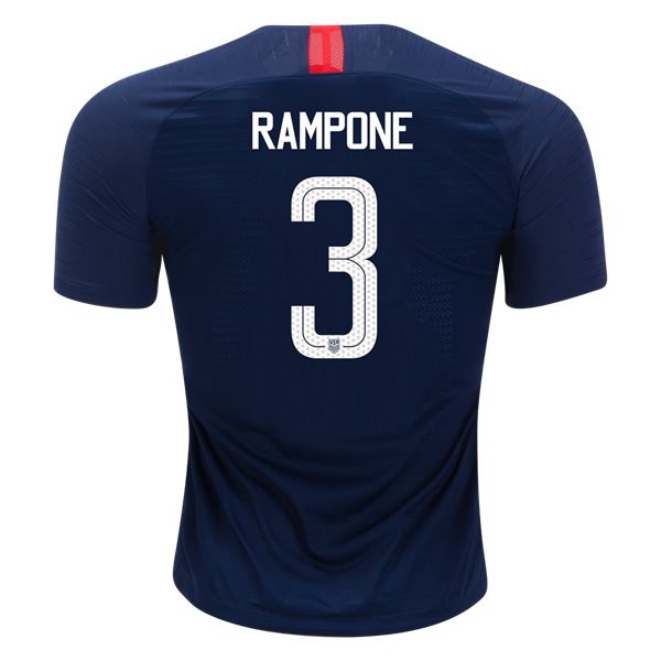 Away Christie Rampone 2018/19 USA Authentic Men's Stadium Jersey