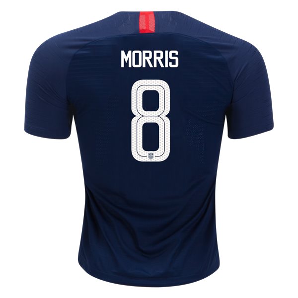 Away Jordan Morris 2018/19 USA Authentic Men's Stadium Jersey