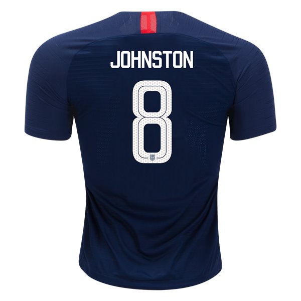 Away Julie Johnston 18/19 USA Authentic Men's Stadium Jersey