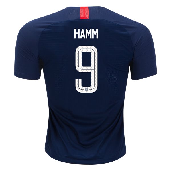 Away Mia Hamm 2018/19 USA Authentic Men's Stadium Jersey