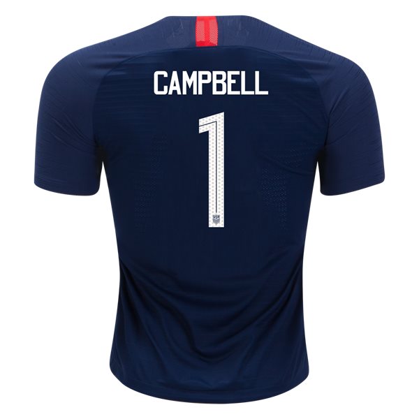 Away Jane Campbell 18/19 USA Authentic Men's Stadium Jersey
