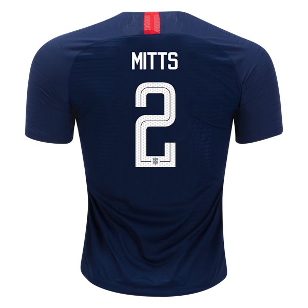 Away Heather Mitts 2018/19 USA Authentic Men's Stadium Jersey