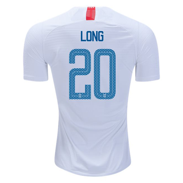 Home Allie Long 2018/19 USA Replica Men's Stadium Jersey