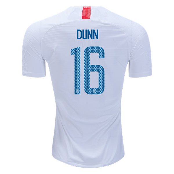 Home Crystal Dunn 2018 USA Replica Men's Stadium Jersey