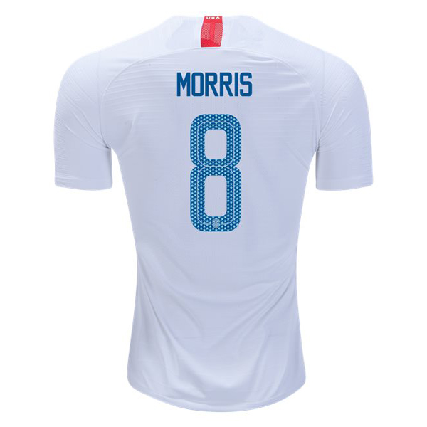 Home Jordan Morris 2018/2019 USA Replica Men's Stadium Jersey
