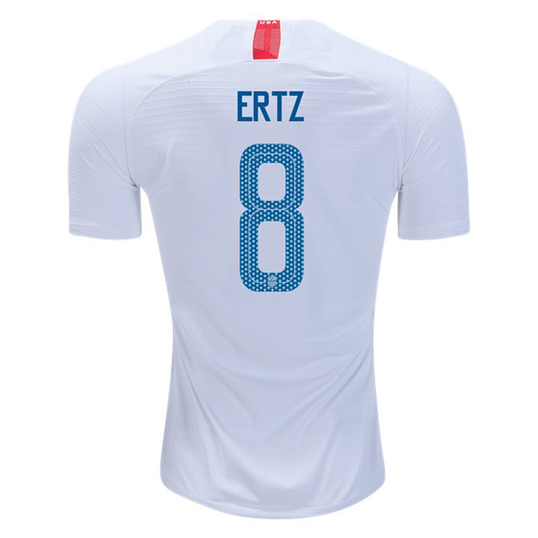 Home Julie Ertz 2018/19 USA Replica Men's Stadium Jersey