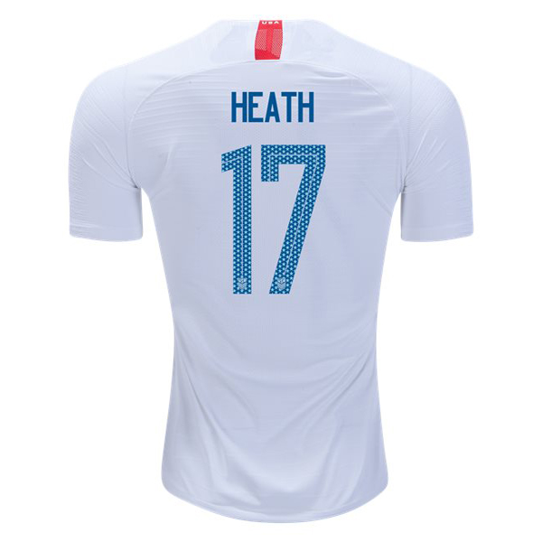 Home Tobin Heath 2018/19 USA Replica Men's Stadium Jersey