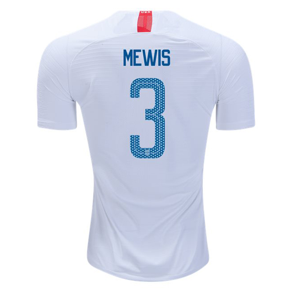 Home Samantha Mewis 18/19 USA Replica Men's Stadium Jersey