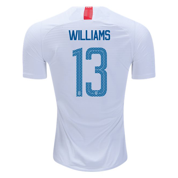 Home Lynn Williams 2018/2019 USA Replica Men's Stadium Jersey