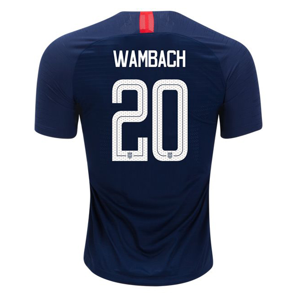 Away Abby Wambach 2018/19 USA Replica Men's Stadium Jersey