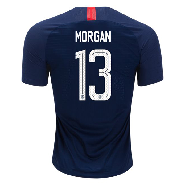 Away Alex Morgan 2018 USA Replica Men's Stadium Jersey