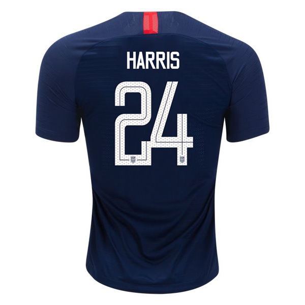 Away Ashlyn Harris 2018/19 USA Replica Men's Stadium Jersey