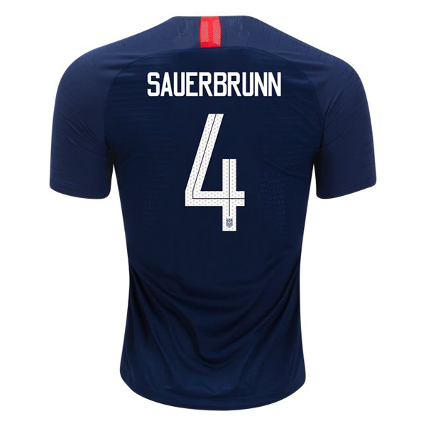 Away Becky Sauerbrunn 2018 USA Replica Men's Stadium Jersey