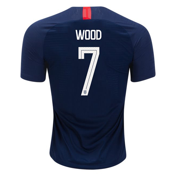 Away Bobby Wood 18/19 USA Replica Men's Stadium Jersey