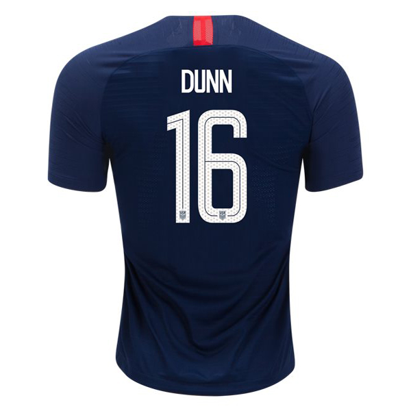Away Crystal Dunn 2018/19 USA Replica Men's Stadium Jersey