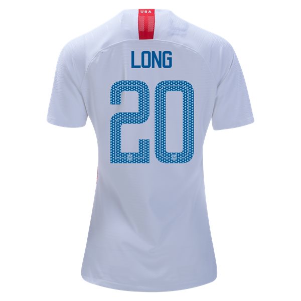 Home Allie Long 18/19 USA Women's Stadium Jersey 3 Star