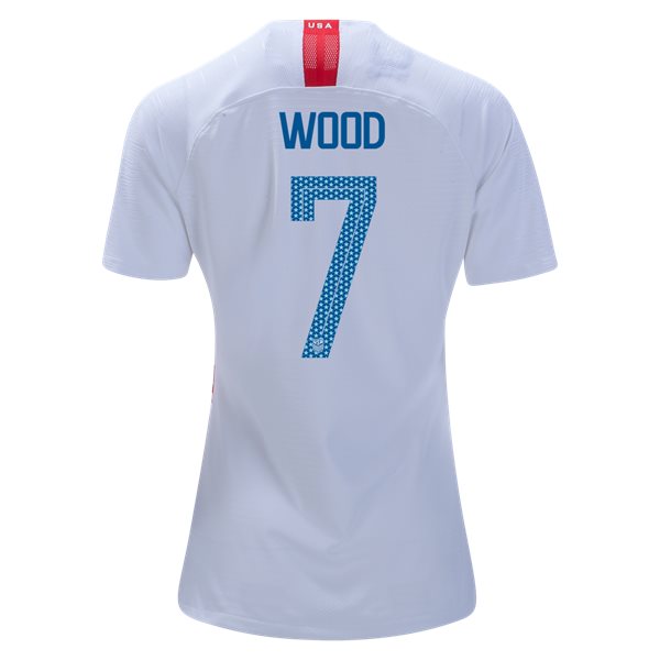 Home Bobby Wood 2018 USA Women's Stadium Jersey 3-Star