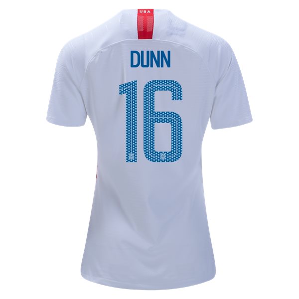 Home Crystal Dunn 2018/2019 USA Women's Stadium Jersey 3-Star
