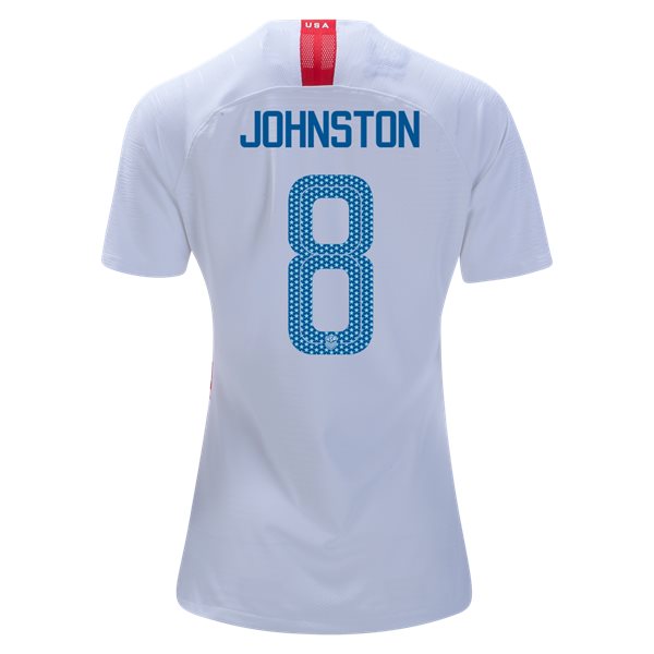 Home Julie Johnston 2018/2019 USA Women's Stadium Jersey 3-Star
