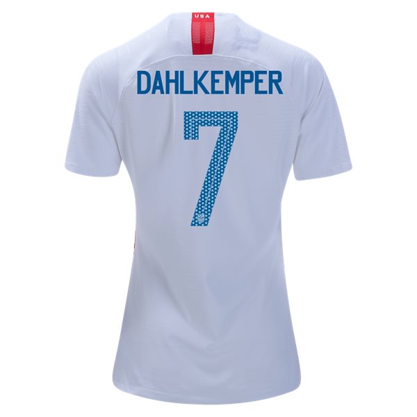 Home Abby Dahlkemper 2018/2019 USA Women's Stadium Jersey 3-Star