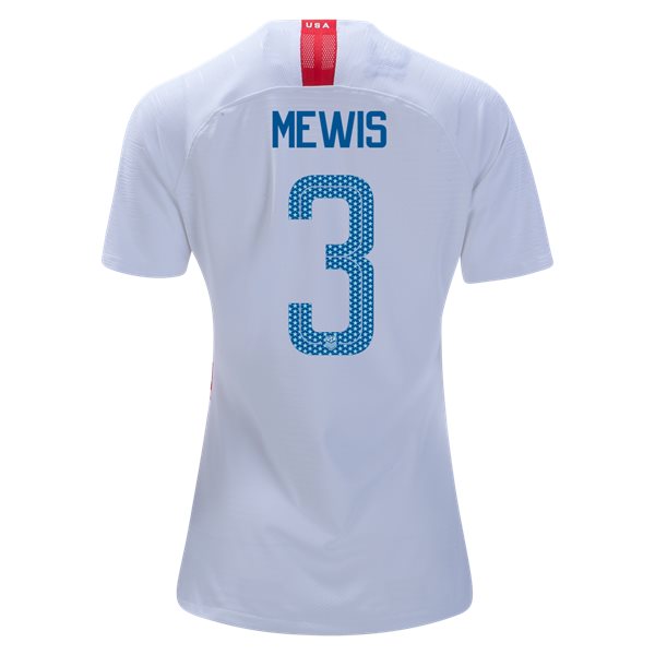 Home Samantha Mewis 2018/19 USA Women's Stadium Jersey 3 Star