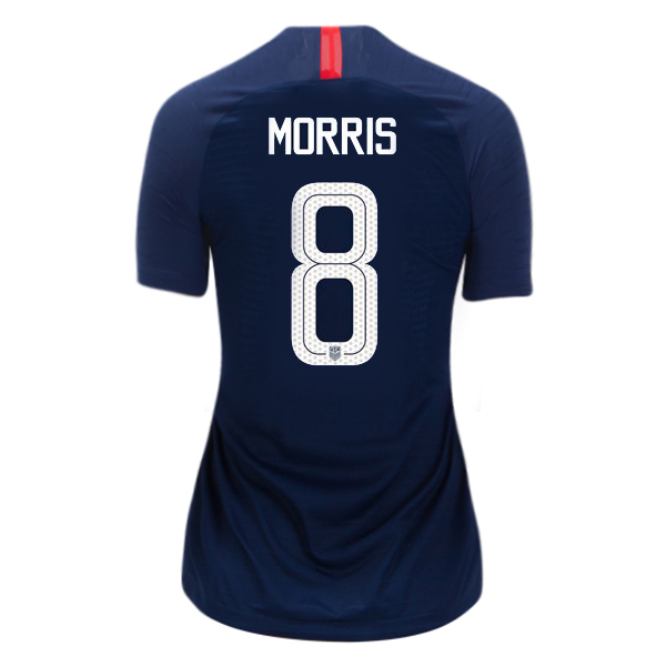 Away Jordan Morris 2018/19 USA Women's Stadium Jersey 3 Star