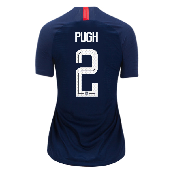 Away Mallory Pugh 2018 USA Women's Stadium Jersey 3-Star