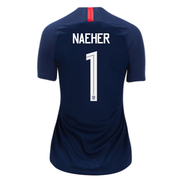 Away Alyssa Naeher 2018/2019 USA Women's Stadium Jersey 3-Star
