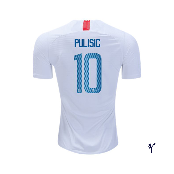 Home Christian Pulisic 18/19 USA Youth Stadium Soccer Jersey