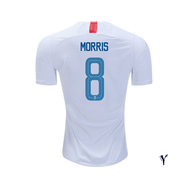 Home Jordan Morris 2018/2019 USA Youth Stadium Soccer Jersey