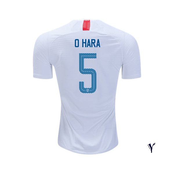 Home Kelley O'Hara 18/19 USA Youth Stadium Soccer Jersey