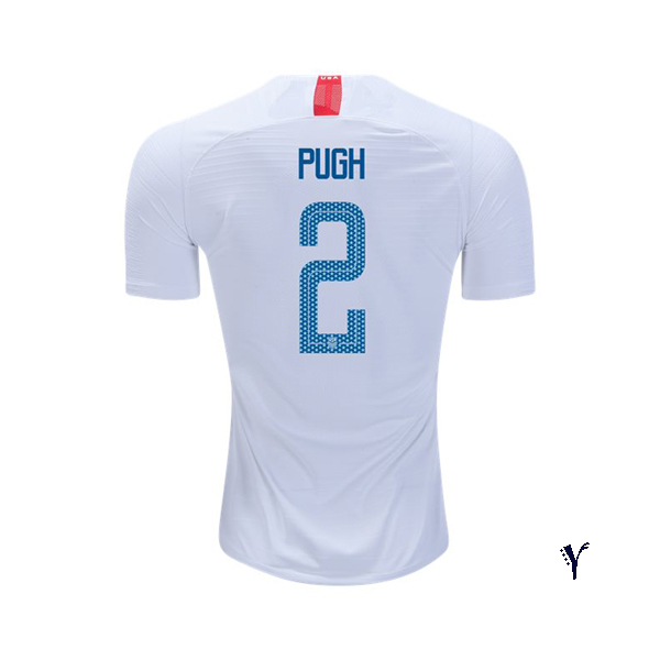 Home Mallory Pugh 2018/19 USA Youth Stadium Soccer Jersey