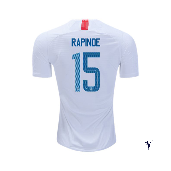 Home Megan Rapinoe 2018 USA Youth Stadium Soccer Jersey