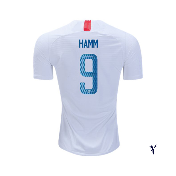 Home Mia Hamm 2018/2019 USA Youth Stadium Soccer Jersey