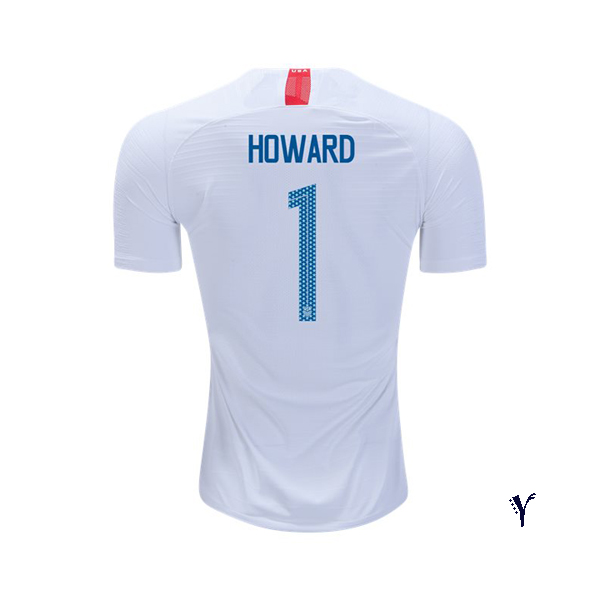 Home Tim Howard 2018/2019 USA Youth Stadium Soccer Jersey