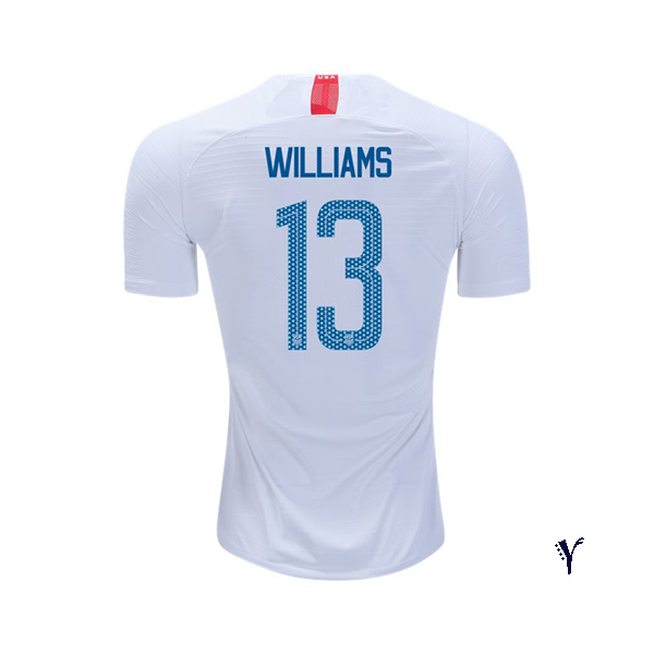 Home Lynn Williams 2018/2019 USA Youth Stadium Soccer Jersey