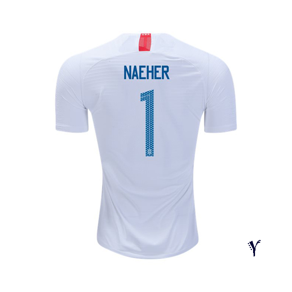 Home Alyssa Naeher 18/19 USA Youth Stadium Soccer Jersey