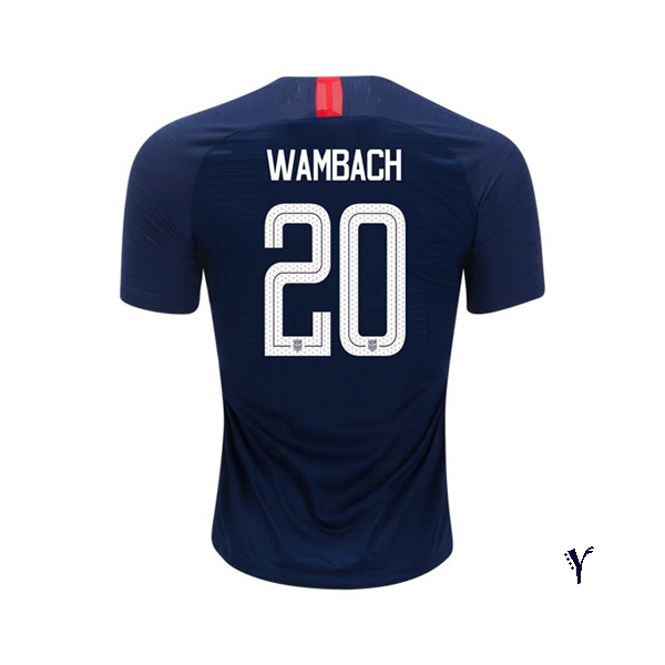 Away Abby Wambach 2018/19 USA Youth Stadium Soccer Jersey