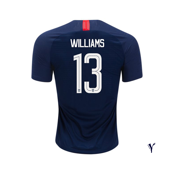 Away Lynn Williams 18/19 USA Youth Stadium Soccer Jersey