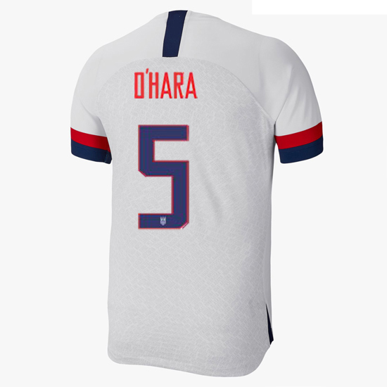 USA Home Kelley O'Hara 2019/20 Men's Stadium Soccer Jersey
