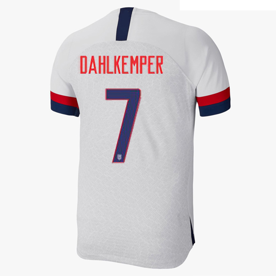 USA Home Abby Dahlkemper 19/20 Men's Stadium Soccer Jersey
