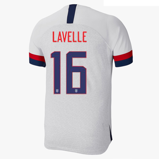 USA Home Rose Lavelle 19/20 Men's Stadium Soccer Jersey